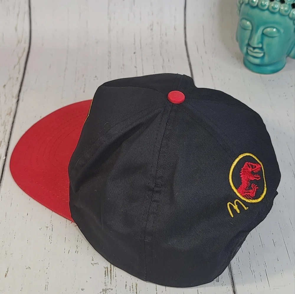 Jurassic Park 1993 JP Team McDonald's Vintage Collectible Snap Back Unisex Hat - Picture 6 of 12